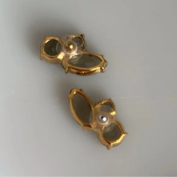 Kate Spade Gold and Gray Earrings - Picture 4 of 4